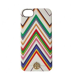 EUC Tory Burch Slide out mirror phone case (iPhone 7 or 8)